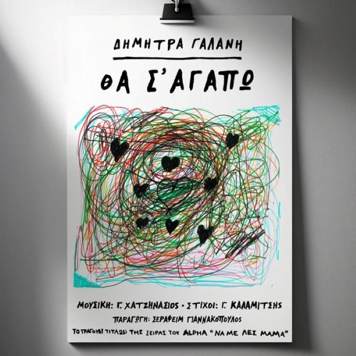 Δήμητρα Γαλάνη, θα σε αγαπώ, από τη τηλεοπτική σειρά του Alpha.