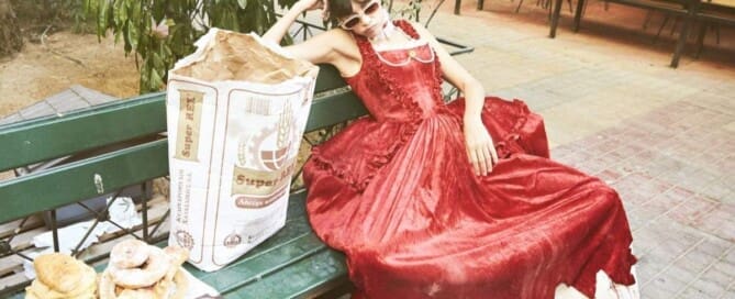 Χριστίνα Χειλά - Φάμελη στο ρόλο της Αντουανέτας. Στο θέατρο Κάμιρος.